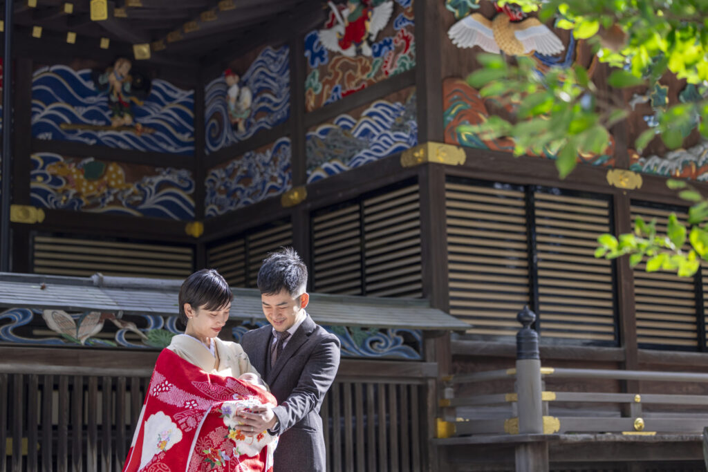 秩父神社　お宮参り