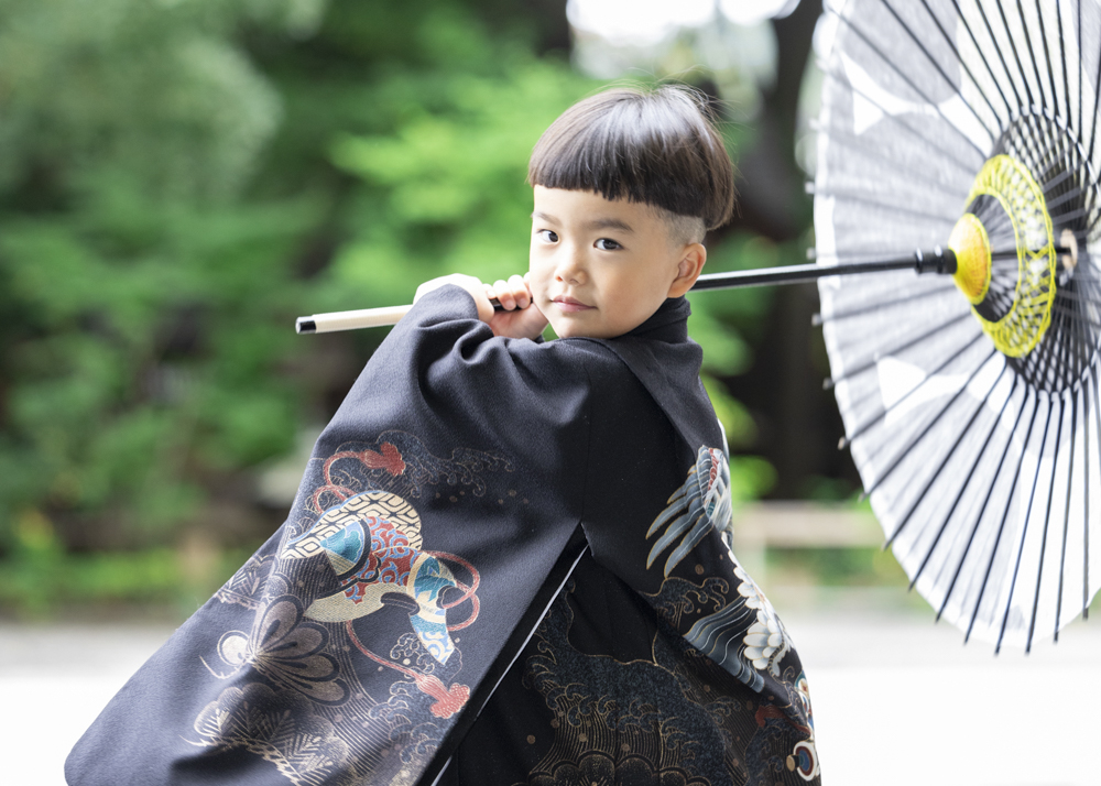 秩父市 七五三 レンタル衣装 男の子 5歳