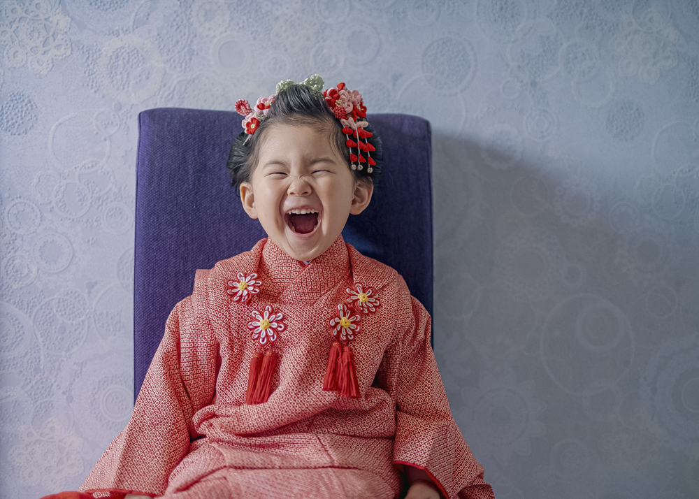 秩父市 七五三 レンタル着物 女の子 3歳