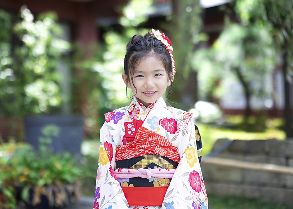 秩父市 七五三 レンタル衣装 女の子 7歳