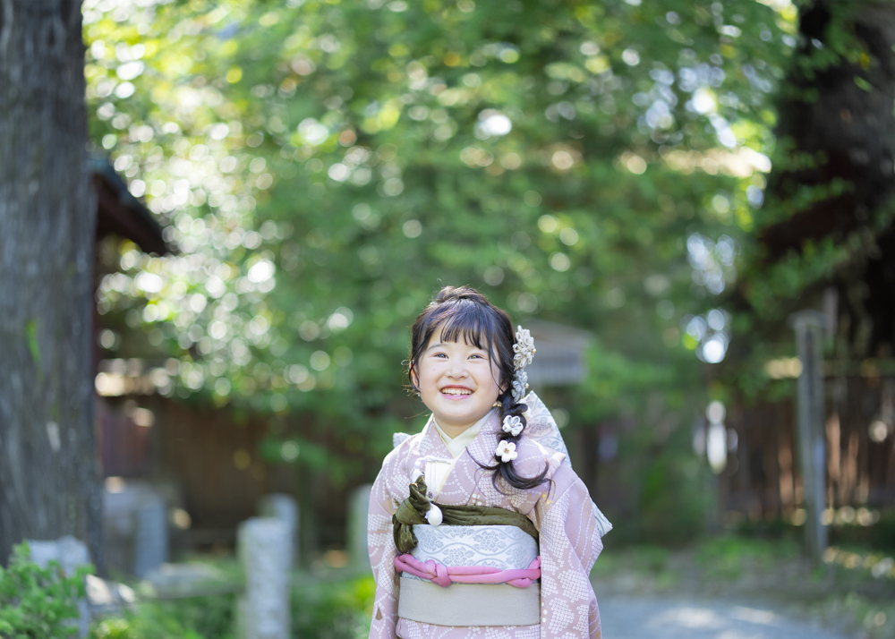 秩父市 七五三 レンタル衣装 女の子 7歳