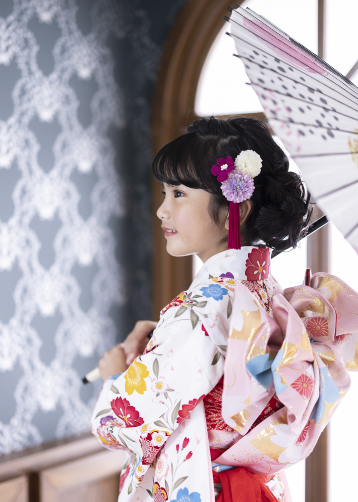 秩父市 七五三 レンタル衣装 女の子 7歳