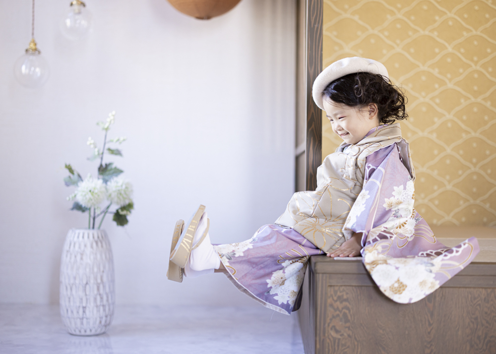 秩父市 七五三 レンタル着物 女の子 3歳