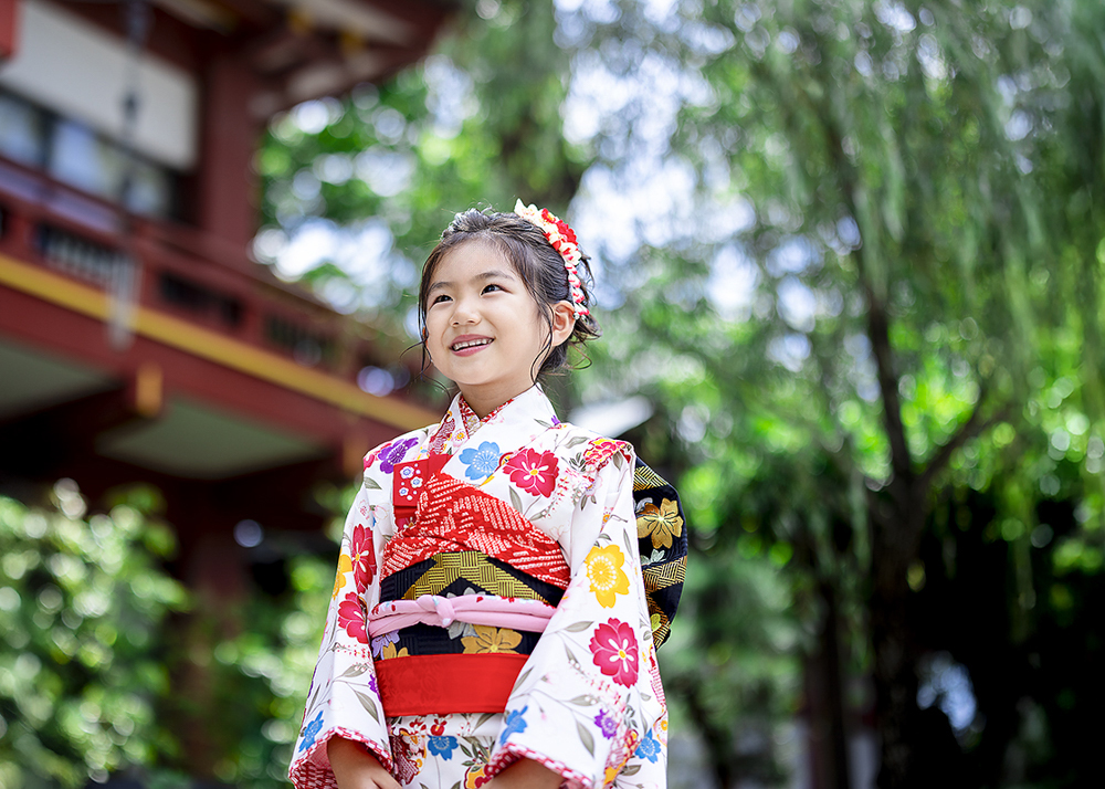 秩父市 七五三 レンタル衣装 女の子 7歳